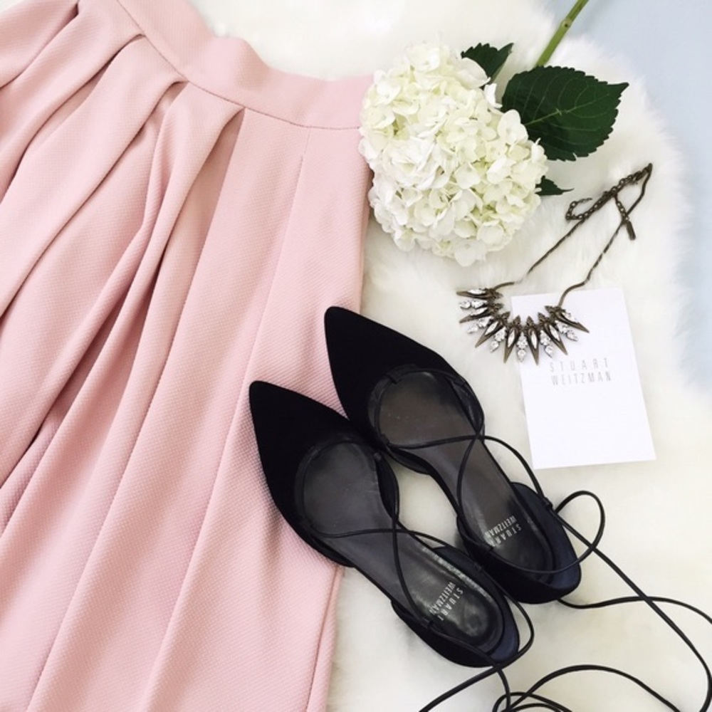 Stuart Weitzman Gillian, Black, Size 7